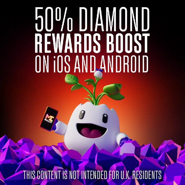 Earn a 50% Diamond Bonus with ME Wallet